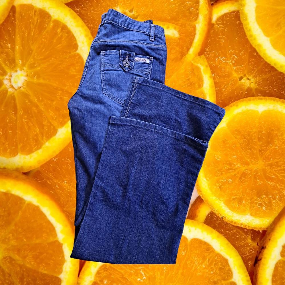 Calvin Klein Jeans With Button Pockets Size 6‎